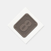 メタルナンバーエイト紙ナプキン スタンダードカクテルナプキン (角)