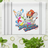 メタルファントイースターキッチンタオル キッチンタオル (折り畳み)