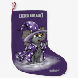 メタルファントウィルバーインウィンターストッキング スモールクリスマスストッキング