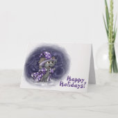 メタルファントウィルバーインウィンターホリデーカード カード (正面)