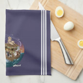 メタルファントウィルバー&ノアリーのアークキッチンタオル キッチンタオル (四つ折り)