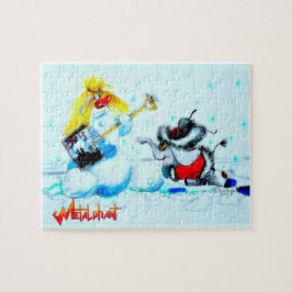 メタルファントウィンターシーンパズル ジグソーパズル