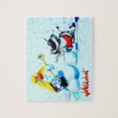 メタルファントウィンターシーンパズル ジグソーパズル (縦)