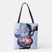 メタルファントハートギタートート又はクロス体バッグ トートバッグ (裏面)