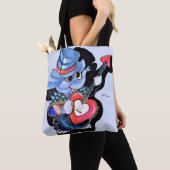 メタルファントハートギタートート又はクロス体バッグ トートバッグ (クローズアップ)