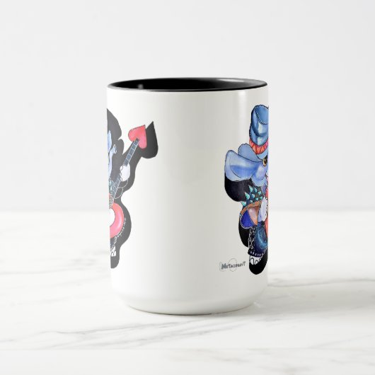 メタルファントハートギターマグ マグカップ (中央)