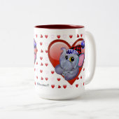 メタルファントバレンタインマグ ツートーンマグカップ (正面右)