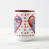 メタルファントバレンタインマグ ツートーンマグカップ (中央)