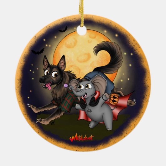 メタルファントメタルフレンズセラミックオーナメント セラミックオーナメント (裏面)