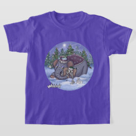 メタルファント・ウィルバーとママのキッズTシャツ Tシャツ