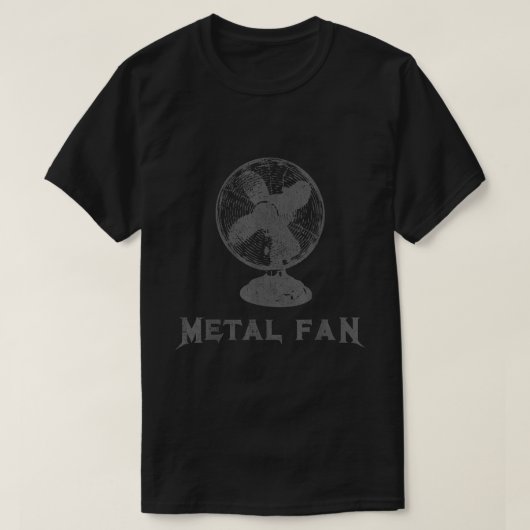 メタルファン・面白ヘビーメタルTシャツ Tシャツ (デザイン正面)
