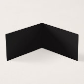 メタルフェイク金ゴールドブラシ 名刺 (内部)