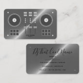 メタルフェイクPro-DJコントローラ 名刺 (正面/裏面)