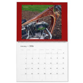 メタルフレークマッドネス巨大サイズバイク絵を描2014 カレンダー (1月 2026)