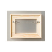 メタルブラックアートギャラリーアート展プラーク メタルプリント (裏面)