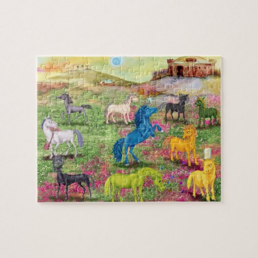 メタルホーンユニコーンパズル ジグソーパズル (横)