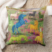 メタルホーンユニコーン クッション (ブランケット)