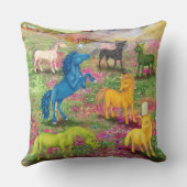 メタルホーンユニコーン クッション (裏面)