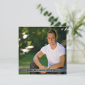 メタルボーイズ写真卒業発表 招待状 (スタンド正面)