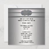 メタルボーイズ写真卒業発表 招待状 (裏面)