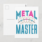 メタルマスター歯科矯正医ブレース ポストカード (正面/裏面)