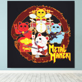 メタルマネキ キャンバスプリント (インサイチュ (ウッドフロア))