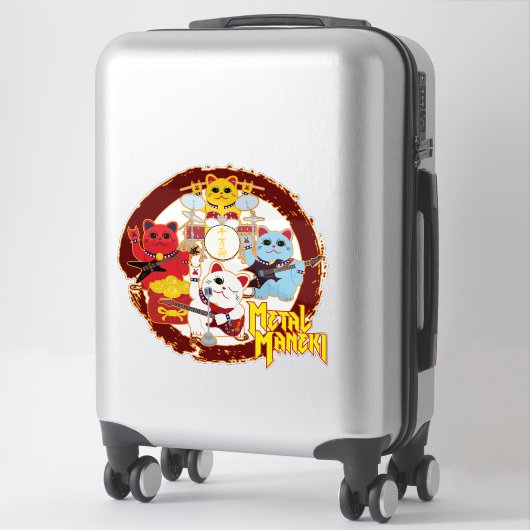 メタルマネキ シール (スーツケース)