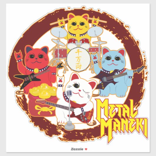 メタルマネキ シール (シート)