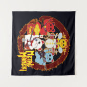 メタルマネキ タペストリー (正面(横))