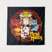 メタルマネキ タペストリー (正面)