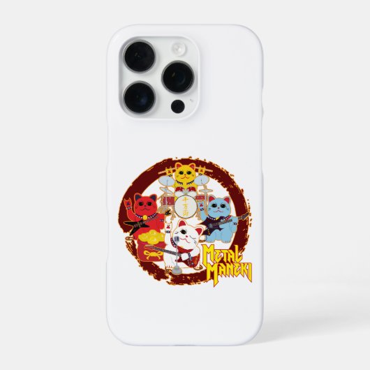 メタルマネキ iPhoneケース (裏面)