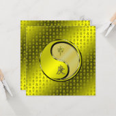 メタルモンキーの年 カード (正面/裏面インサイチュ)