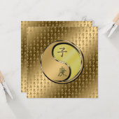 メタルラットの年 カード (正面/裏面インサイチュ)