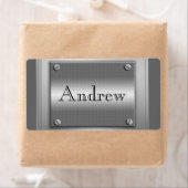 メタルラベルの任意の名前 ラベル (インサイチュ)