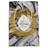 メタルラマモダンダン ミディアムペーパーバッグ (正面)