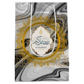 メタルラマモダンダン ミディアムペーパーバッグ (裏面)