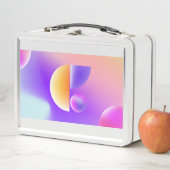 メタルランチもしボックス(クラシックまたはレトロデザイン) メタルランチボックス (インサイチュ)