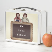 メタルランチボックスラッゲディアン&アンディ私たちは学校を愛する メタルランチボックス (インサイチュ)