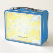 メタルランチボックス – 勇気を持って。優しくしなさい。 (裏面)