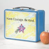 メタルランチボックス – 勇気を持って。優しくしなさい。 (インサイチュ)