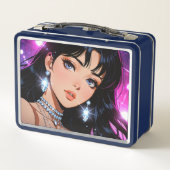 メタルランチボックス/化粧品ボックス メタルランチボックス (裏面)