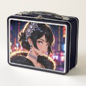 メタルランチボックス/化粧品ボックス メタルランチボックス (正面)