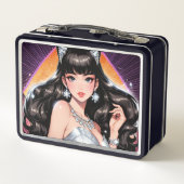 メタルランチボックス/化粧品ボックス メタルランチボックス (裏面)