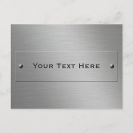 メタルルックカスタムはがき ポストカード