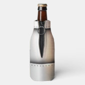 メタルルックカスタムボトルモノグラムクール ボトルクーラー (ボトル裏面)