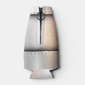 メタルルックカスタムボトルモノグラムクール ボトルクーラー (裏面)