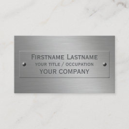 メタルルックカスタム名刺 名刺