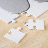 メタルルックドッグポープリント ジグソーパズル (側面)