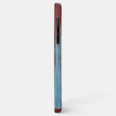 メタルレッドグレー風化 Case-Mate iPhoneケース (裏面/左)