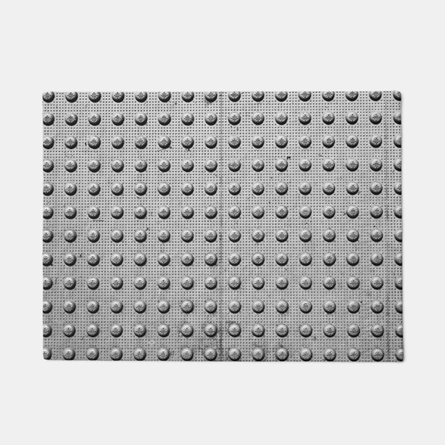 メタルロードプレート ドアマット (正面)